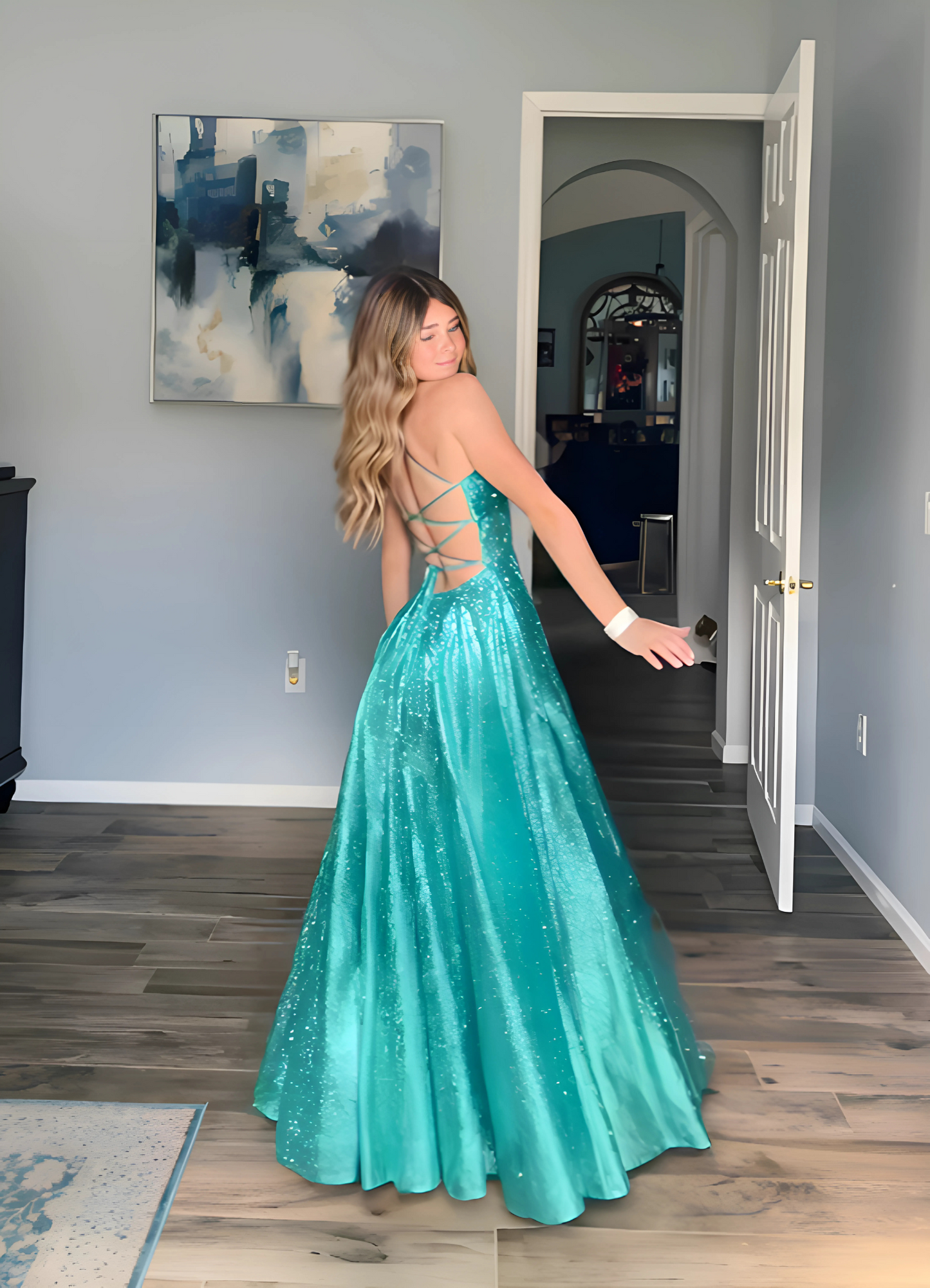 Aurora Teal Nightgown