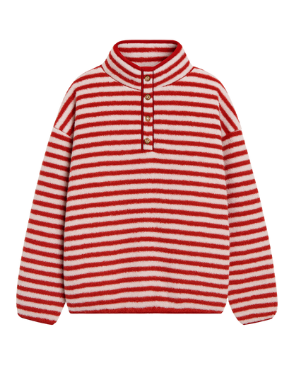 Candy Cane Fleece Pullover