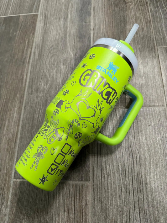 Grinch 40oz Tumbler