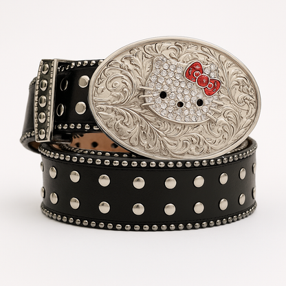 Cartoon Rhinestone Belt