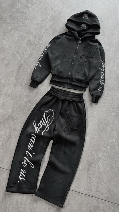 Double Hood Sweatsuit