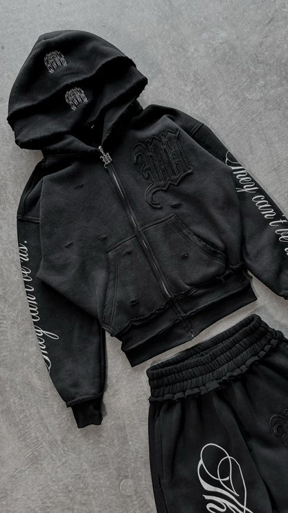 Double Hood Sweatsuit