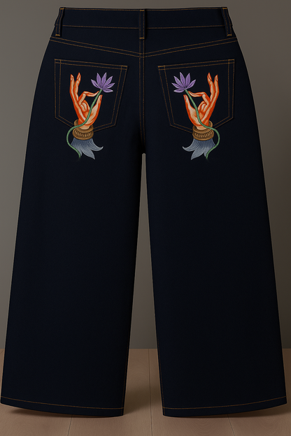 Unisex Selvedge Tiger Jeans