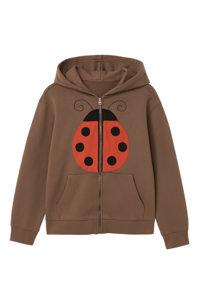 Ladybug Zip Up