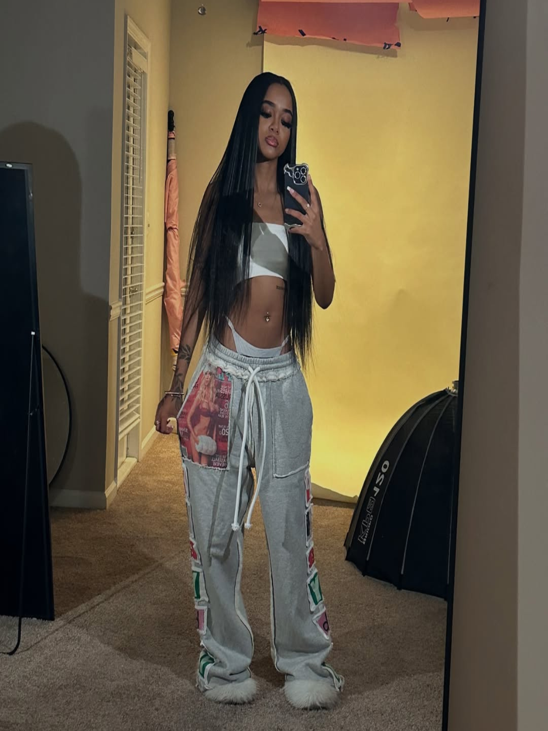 Unisex Magazine Sweatpants