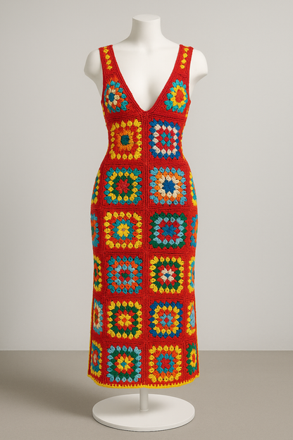 Knit Halter Dress