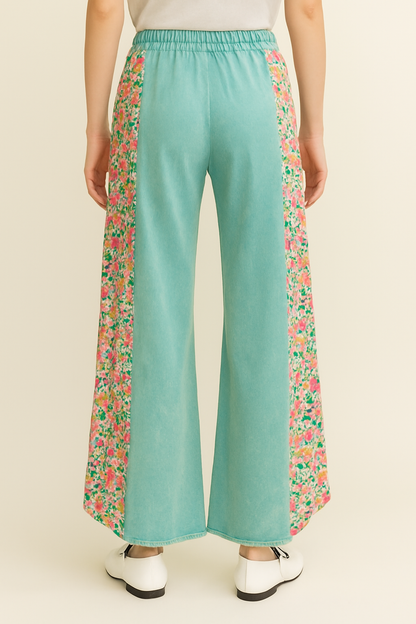 Floral Print Pants